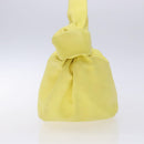 BOTTEGA VENETA Hand Bag Leather Yellow Auth BA4777-3