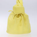 BOTTEGA VENETA Hand Bag Leather Yellow Auth BA4777-4