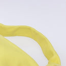 BOTTEGA VENETA Hand Bag Leather Yellow Auth BA4777-8