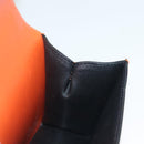 LOEWE Barcelona Shoulder Bag Leather Orange Auth BA4778-21