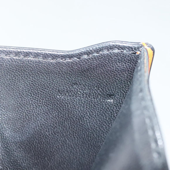 LOEWE Barcelona Shoulder Bag Leather Orange Auth BA4778