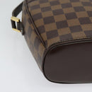 LOUIS VUITTON Damier Ebene Ipanema PM Shoulder Bag N51294 LV Auth BA4779-9