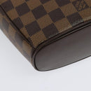 LOUIS VUITTON Damier Ebene Ipanema PM Shoulder Bag N51294 LV Auth BA4779-15