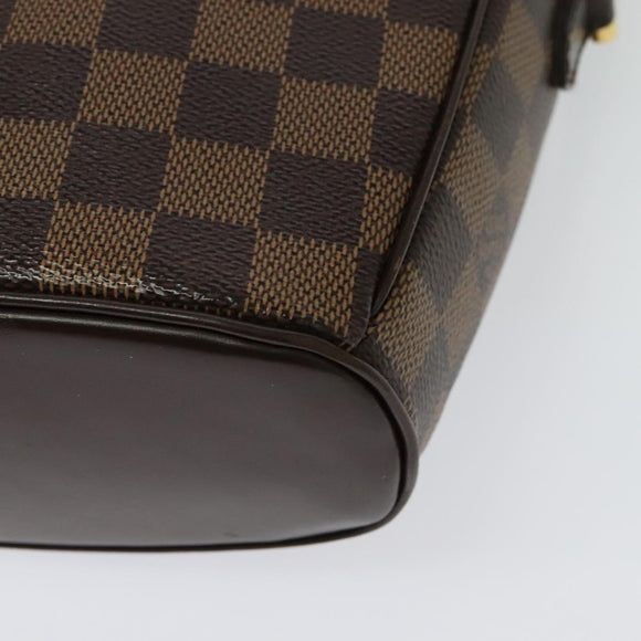LOUIS VUITTON Damier Ebene Ipanema PM Shoulder Bag N51294 LV Auth BA4779