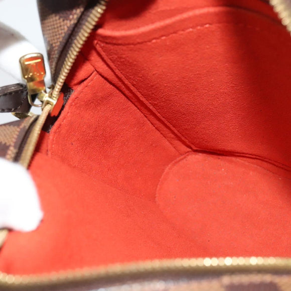 LOUIS VUITTON Damier Ebene Ipanema PM Shoulder Bag N51294 LV Auth BA4779