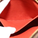 LOUIS VUITTON Damier Ebene Ipanema PM Shoulder Bag N51294 LV Auth BA4779-20