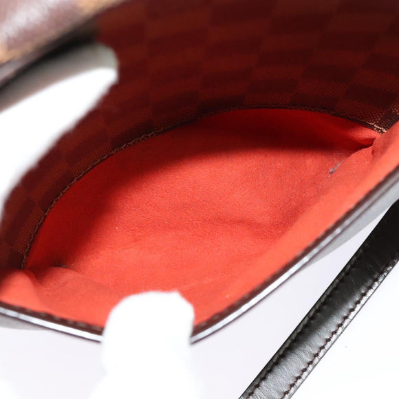 LOUIS VUITTON Damier Ebene Ipanema PM Shoulder Bag N51294 LV Auth BA4779