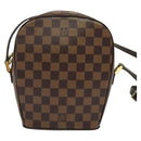 LOUIS VUITTON Damier Ebene Ipanema PM Shoulder Bag N51294 LV Auth BA4779-2