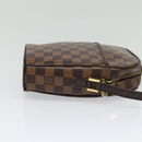 LOUIS VUITTON Damier Ebene Ipanema PM Shoulder Bag N51294 LV Auth BA4779-4
