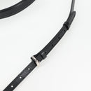 LOUIS VUITTON Side Trunk MM Shoulder Bag Leather Black M25160 LV Auth BA4781M-10