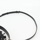 LOUIS VUITTON Side Trunk MM Shoulder Bag Leather Black M25160 LV Auth BA4781M-15