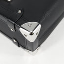 LOUIS VUITTON Side Trunk MM Shoulder Bag Leather Black M25160 LV Auth BA4781M-16