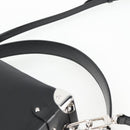 LOUIS VUITTON Side Trunk MM Shoulder Bag Leather Black M25160 LV Auth BA4781M-14