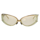 CARTIER Colored lens Glasses metal Gold Auth BA4787-2