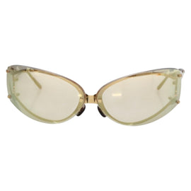 CARTIER Colored lens Glasses metal Gold Auth BA4787 - 0