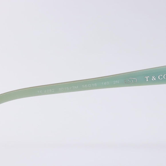 TIFFANY&Co. Sunglasses plastic Brown Auth BA4788