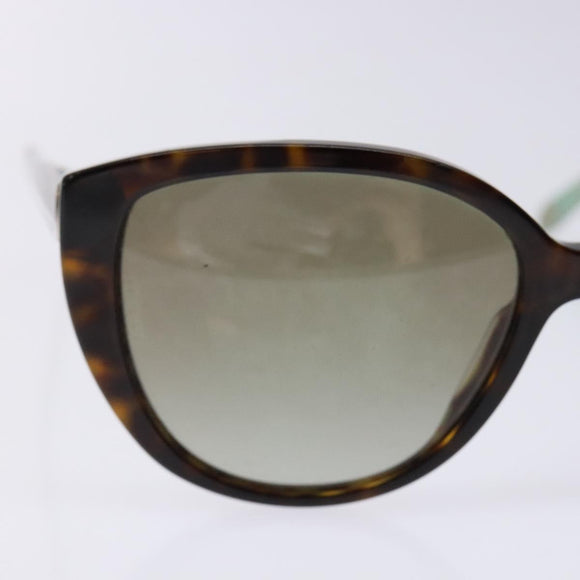 TIFFANY&Co. Sunglasses plastic Brown Auth BA4788