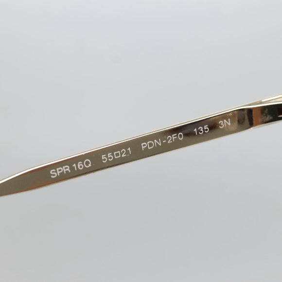 PRADA Sunglasses plastic Brown Auth BA4789