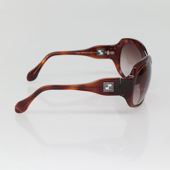 FENDI Sunglasses plastic Brown Auth BA4790