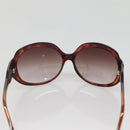 FENDI Sunglasses plastic Brown Auth BA4790-8