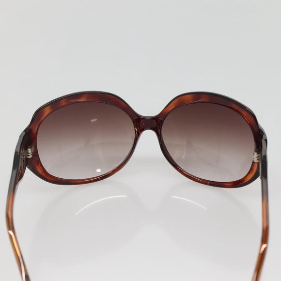 FENDI Sunglasses plastic Brown Auth BA4790