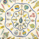 HERMES Carre 90 Scarf ""Qu'importe le Flacon"" Silk White Auth BA4793-6