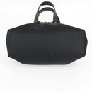 VERSACE Chain Shoulder Bag Nylon Black Gold Auth BA4795-6