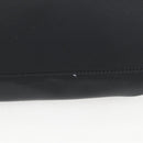 VERSACE Chain Shoulder Bag Nylon Black Gold Auth BA4795-7