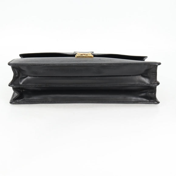 LOUIS VUITTON Epi Serviette Conseiller Business Bag Black M54422 LV Auth BA4797