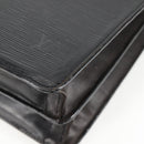LOUIS VUITTON Epi Serviette Conseiller Business Bag Black M54422 LV Auth BA4797-16