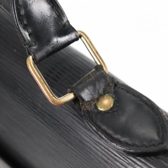 LOUIS VUITTON Epi Serviette Conseiller Business Bag Black M54422 LV Auth BA4797