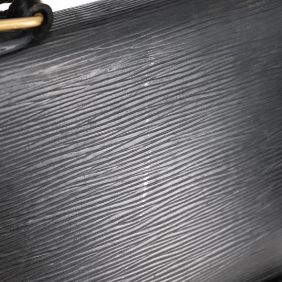 LOUIS VUITTON Epi Serviette Conseiller Business Bag Black M54422 LV Auth BA4797