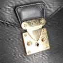 LOUIS VUITTON Epi Serviette Conseiller Business Bag Black M54422 LV Auth BA4797-20