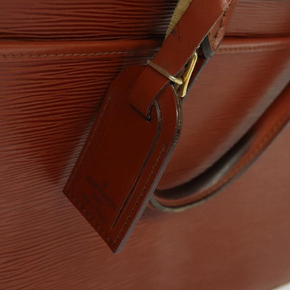 LOUIS VUITTON Epi Riviera Hand Bag Brown M48183 LV Auth BA4798