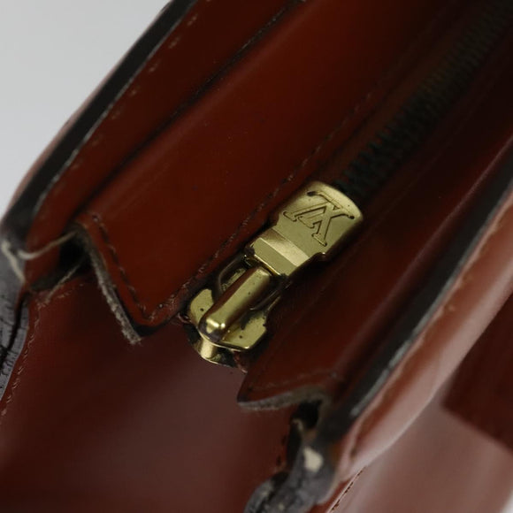 LOUIS VUITTON Epi Riviera Hand Bag Brown M48183 LV Auth BA4798