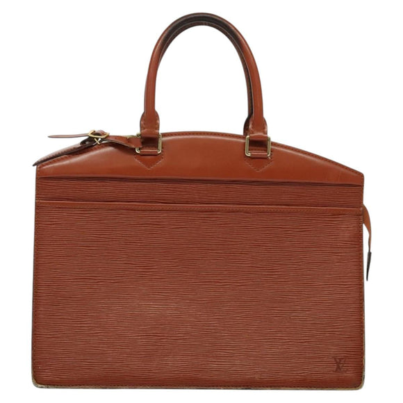 LOUIS VUITTON Epi Riviera Hand Bag Brown M48183 LV Auth BA4798