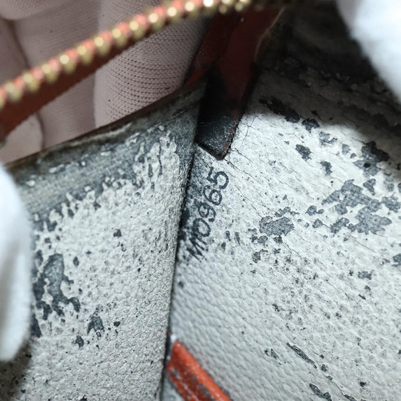 LOUIS VUITTON Epi Riviera Hand Bag Brown M48183 LV Auth BA4798