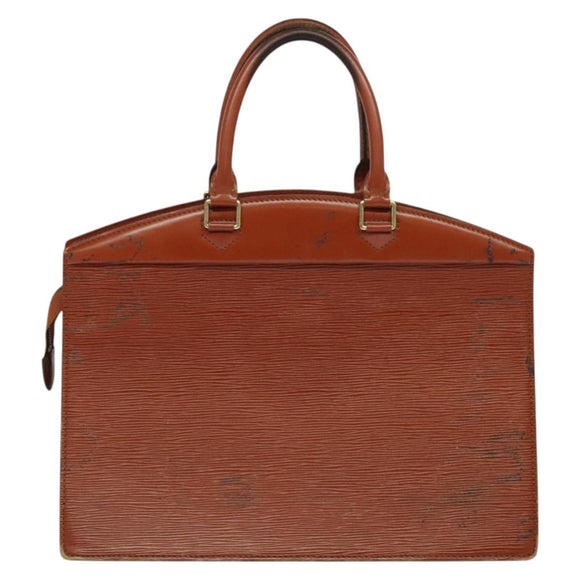 LOUIS VUITTON Epi Riviera Hand Bag Brown M48183 LV Auth BA4798