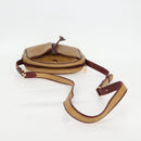 CARTIER Must Line Shoulder Bag Leather Brown Gold Auth BA4801-7