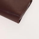 Gianni Versace Cartier Clutch Bag Leather 2Set Black Bordeaux Auth BA4804-14