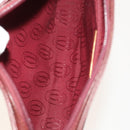 Gianni Versace Cartier Clutch Bag Leather 2Set Black Bordeaux Auth BA4804-15