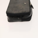 Gianni Versace Cartier Clutch Bag Leather 2Set Black Bordeaux Auth BA4804-4