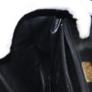 BALLY Shoulder Bag Leather Black Gold Auth BA4806-20