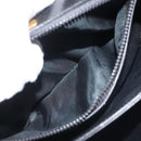 BALLY Shoulder Bag Leather Black Gold Auth BA4806-12