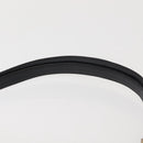 BALLY Shoulder Bag Leather Black Gold Auth BA4806-8