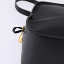 BALLY Backpack Leather Black Gold Auth BA4807-16