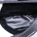 BALLY Backpack Leather Black Gold Auth BA4807-11