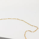 BALLY Wallet Chain Shoulder Bag Leather Black Gold Auth BA4808-8