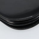 BALLY Shoulder Bag Leather Black Gold Auth BA4809-13