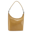 GUCCI Shoulder Bag Leather Brown Silver 001 3814 Auth BA4810-1